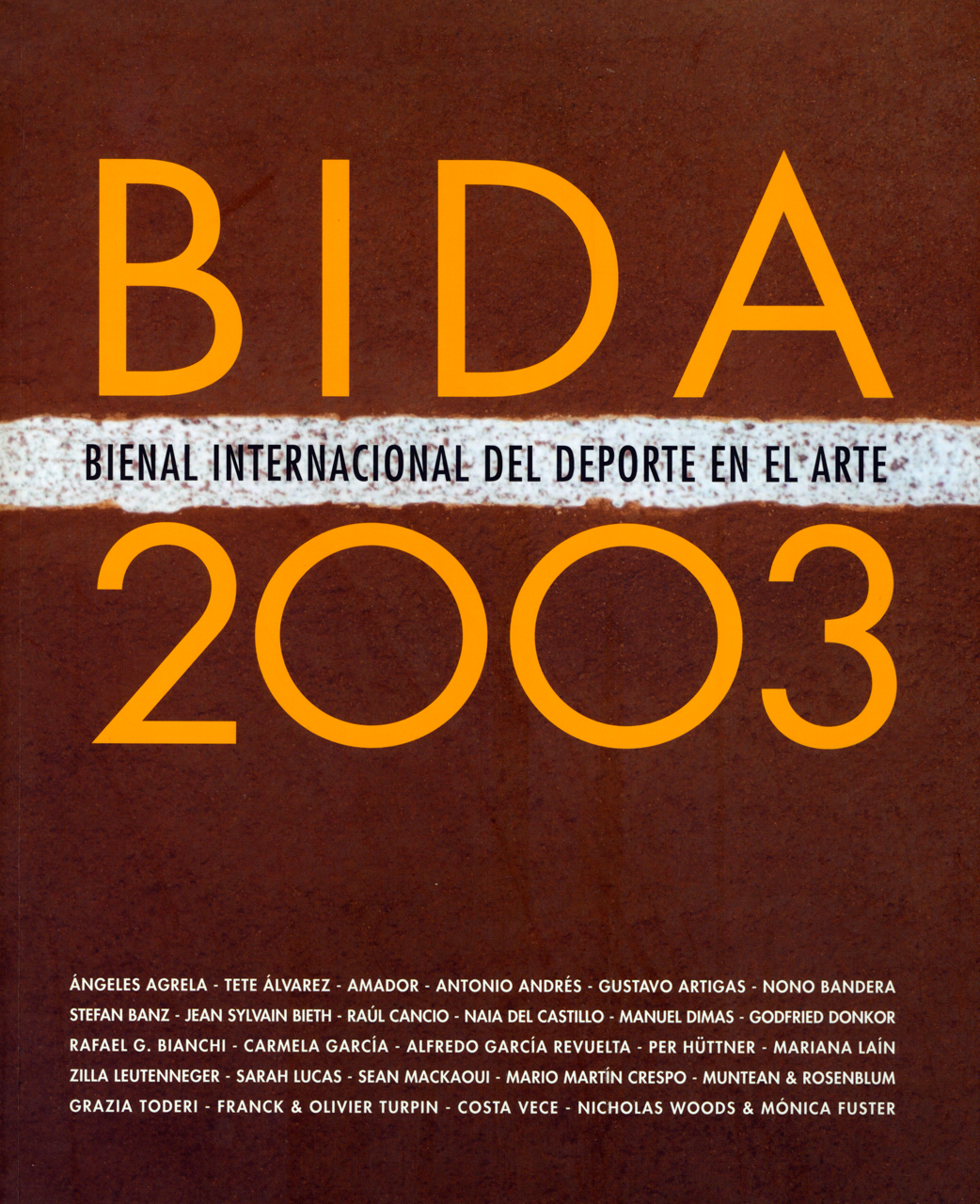 Bienal Internacional del Deporte en el Arte. BIDA'03