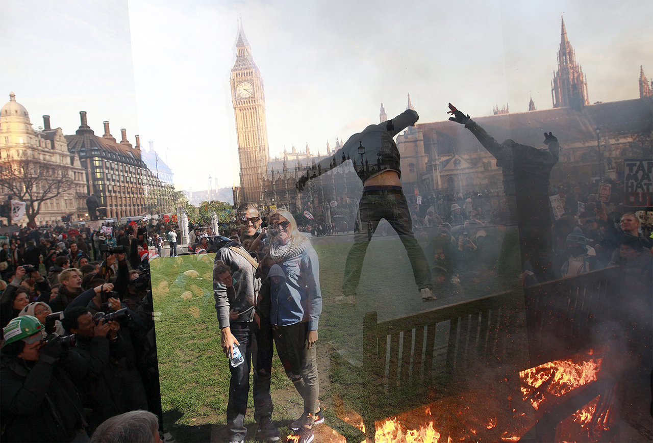 Apropiaciones. Vista de la instalación en JM Galería