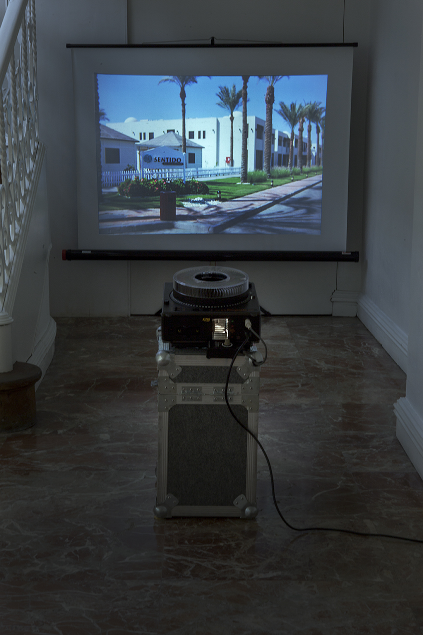 Buscando "sentido". Vista de la instalación en Galería JM